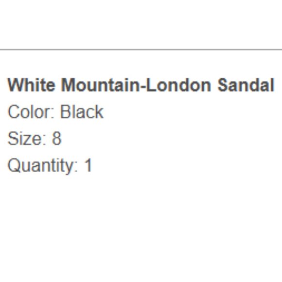 White Mountain London Sandal - Picture 13 of 13